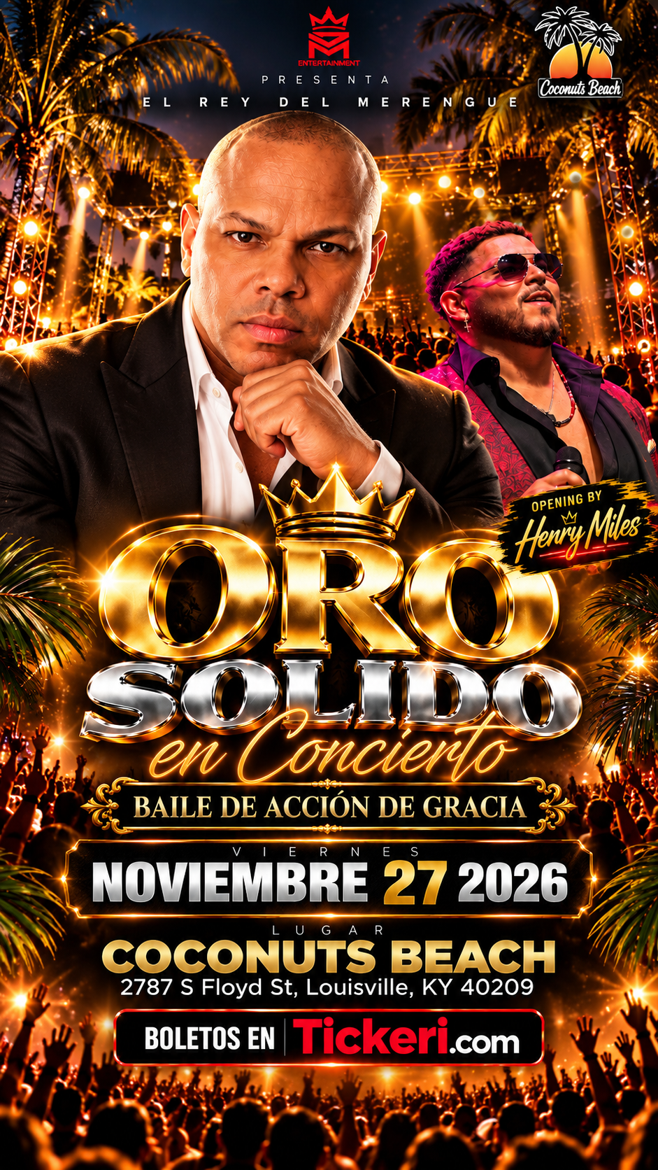 Flyer Oro Sólido