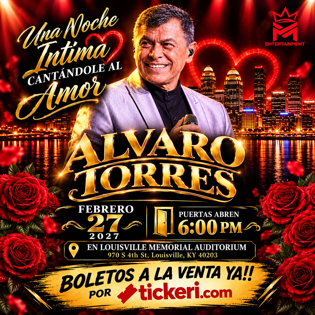 Flyer Álvaro Torres